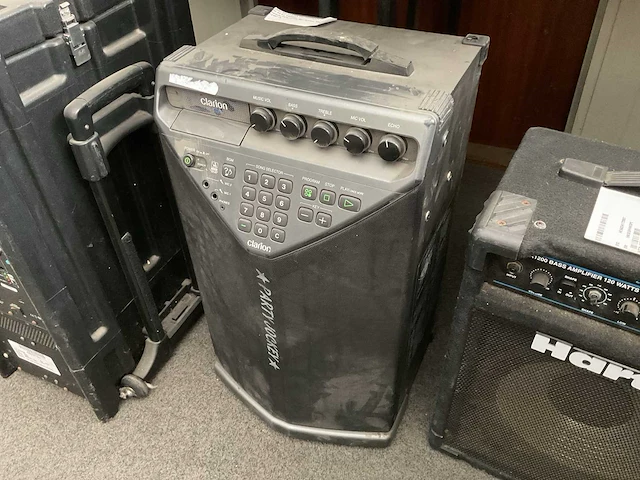 Clarion ds-5020f party jockey mini system - afbeelding 3 van  5