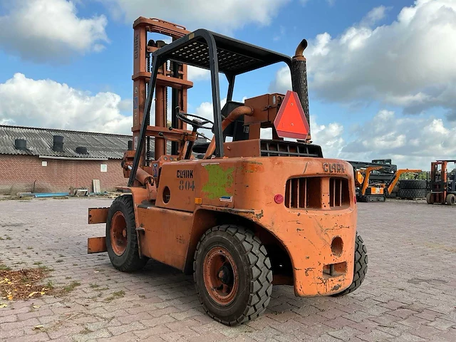 Clark c500 hy 60d vorkheftruck - afbeelding 12 van  20