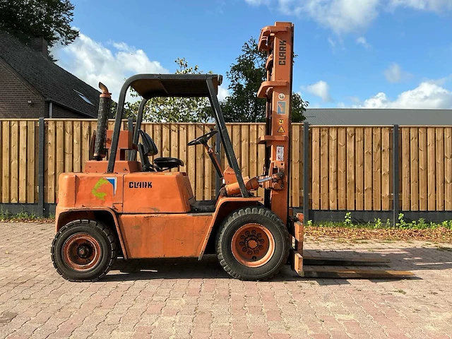 Clark c500 hy 60d vorkheftruck - afbeelding 16 van  20