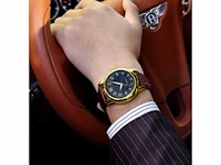 Classy watch - gold / darkblue - polshorloge (10x) - afbeelding 2 van  4