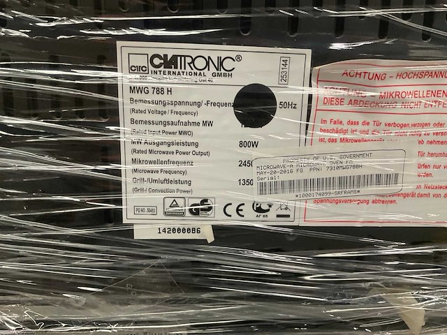 Clatronic magnetron (18x) - afbeelding 5 van  6