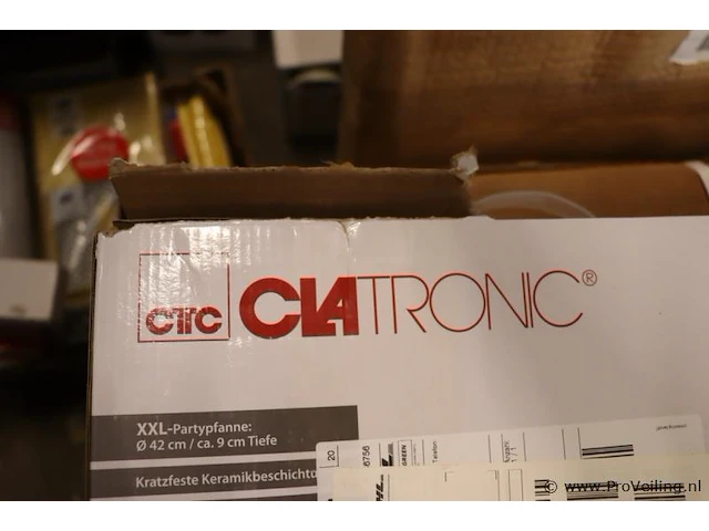 Clatronic pp 3570 c - elektrische hapjespan - afbeelding 2 van  4