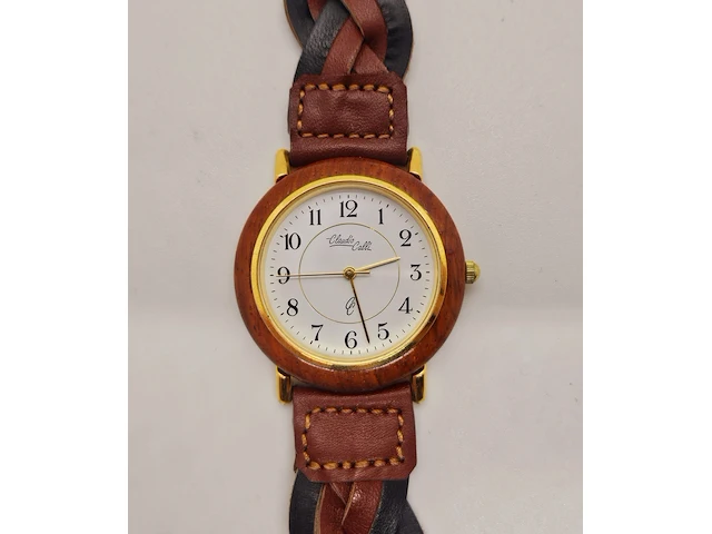 Claudio calli woodwatch unisexhorloge - afbeelding 1 van  5