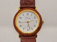 Claudio calli woodwatch unisexhorloge - afbeelding 1 van  5