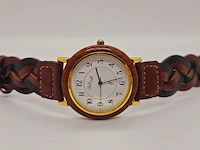 Claudio calli woodwatch unisexhorloge - afbeelding 4 van  5