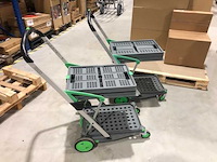 Clax - groen - winkelmandjes & karren (2x) - afbeelding 2 van  3