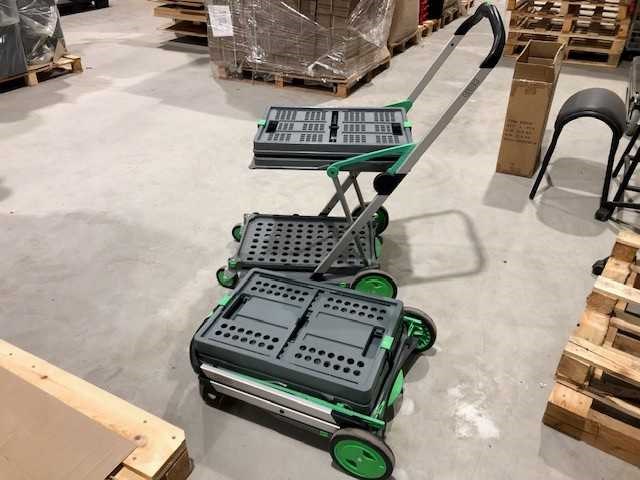 Clax - groen - winkelmandjes & karren (2x) - afbeelding 3 van  3