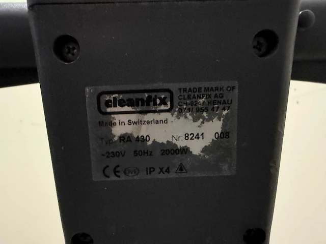 Cleanfix - ra 430 - schrobzuigmachine - afbeelding 6 van  6