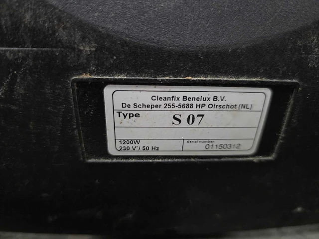 Cleanfix - s07 - industriële stofzuiger - afbeelding 6 van  6