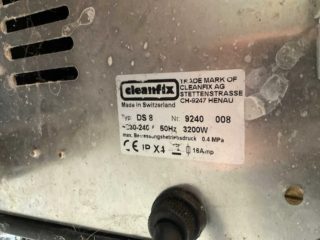 Cleanfix ds8 stoomreiniger - afbeelding 7 van  7
