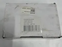 Clear glass - 100x120 mm - doos - afbeelding 1 van  2