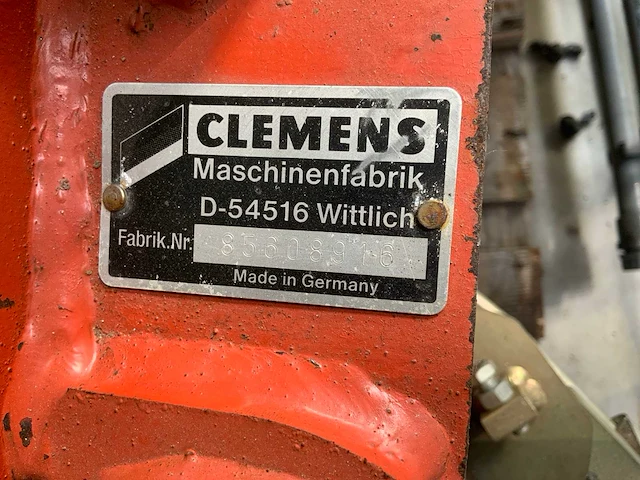 Clemens gedragen hydraulische zwenkschoffelmachine - afbeelding 8 van  16