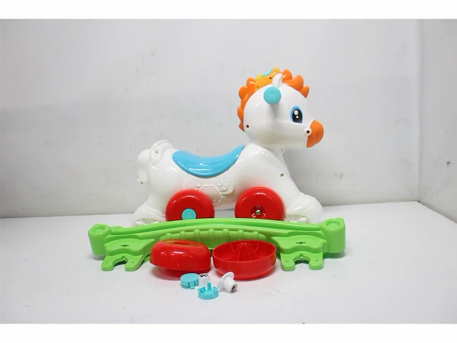 Clementoni martino il cavallino 3 in 1 paardrijden, activiteitencentrum, schommel multicolour - afbeelding 5 van  5