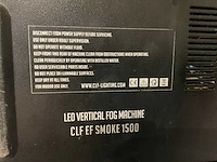 Clf ef smoke 1500 rookmachine (2x) - afbeelding 5 van  6