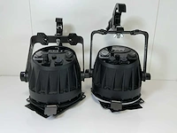 Clf (hera) rgbwauv color mixing ultra silent spotlights (2x) - afbeelding 1 van  6