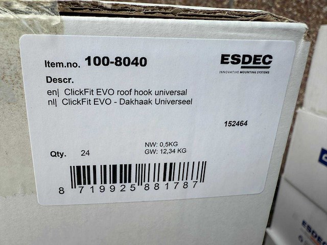 Clickfit evo dakhaak (1008040) - (960x) - afbeelding 2 van  2