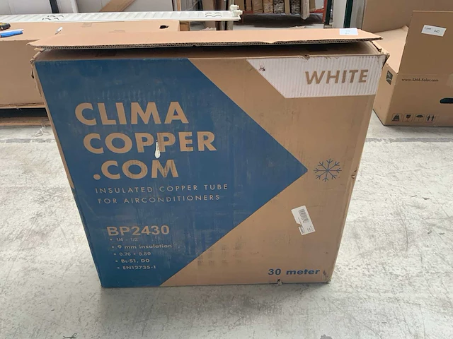 Clima copper bp2430 geïsoleerd koperbuis - afbeelding 1 van  1