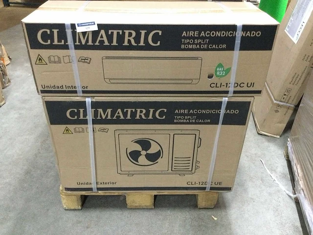 Climatric - cl-12dc ui/cli 12dc ue - airconditioning binnen & buiten unit. - afbeelding 3 van  5