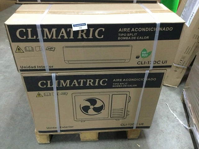 Climatric - cl-12dc ui/cli 12dc ue - airconditioning binnen & buiten unit. - afbeelding 3 van  5