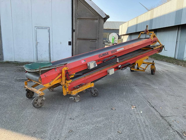 Climax cdve1200 telescoop transportband - afbeelding 1 van  14