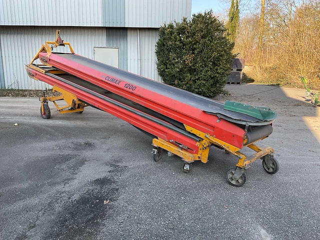 Climax cdve1200 telescoop transportband - afbeelding 8 van  14