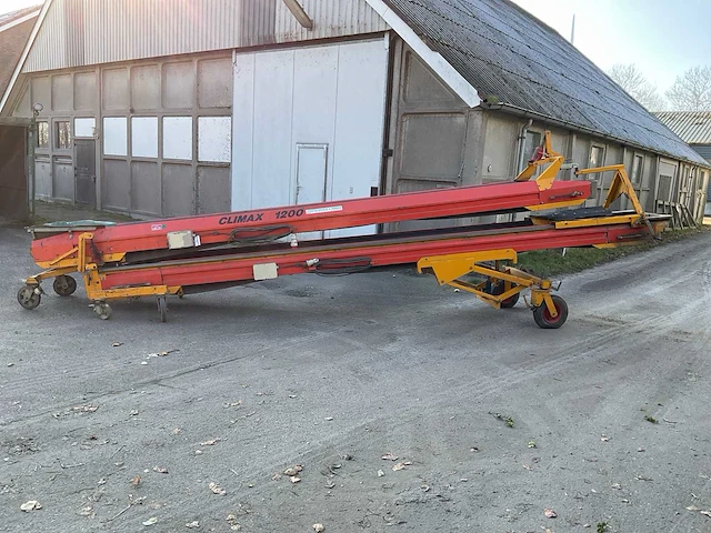 Climax cdve1200 telescoop transportband - afbeelding 13 van  14