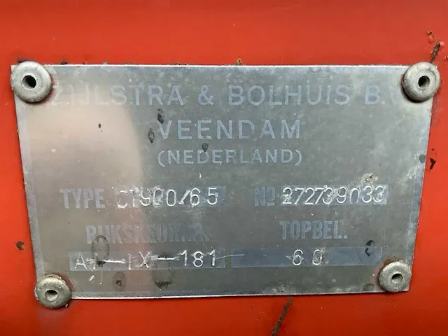 Climax ct900/65 transportband - afbeelding 8 van  17