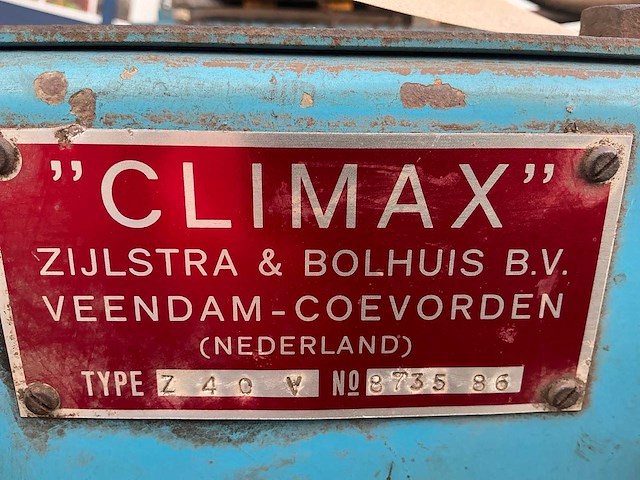 Climax z40v opraapmachine met mobiele opvoerband - afbeelding 10 van  37