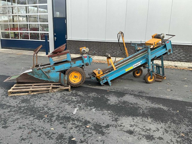 Climax z40v opraapmachine met mobiele opvoerband - afbeelding 12 van  37