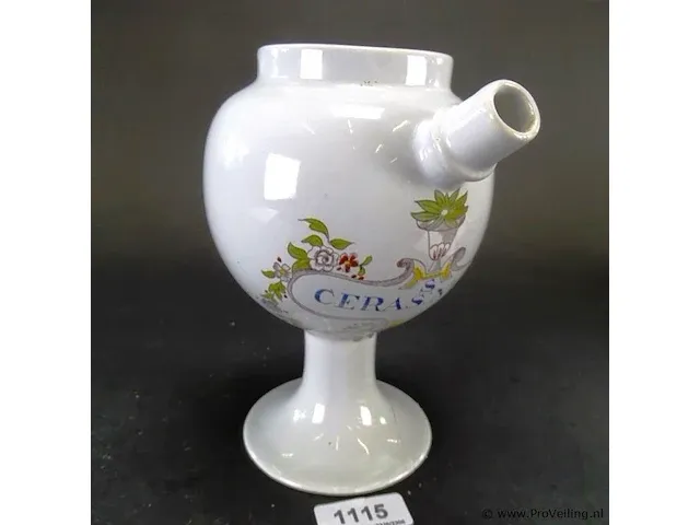 Clin midy porseleinen apothekerspot - afbeelding 1 van  5