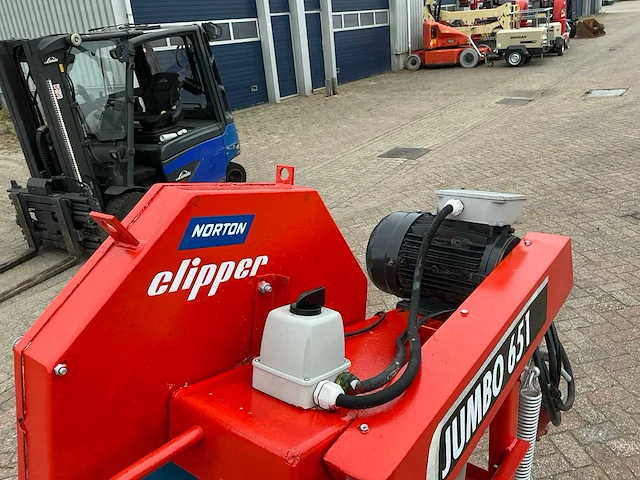 Clipper jumbo 651 tafelzaag steenzaagmachine - afbeelding 10 van  10