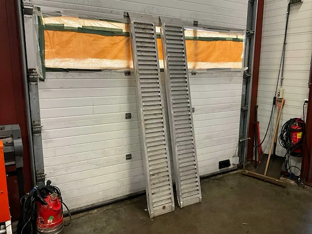 Clm aluminium ramp rijplaat (2x) - afbeelding 1 van  4