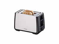 Cloer 3569 broodrooster 2 snede(n) zilver 1000 w - afbeelding 1 van  4