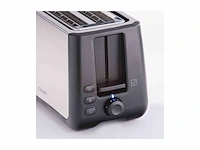 Cloer 3569 broodrooster 2 snede(n) zilver 1000 w - afbeelding 2 van  4
