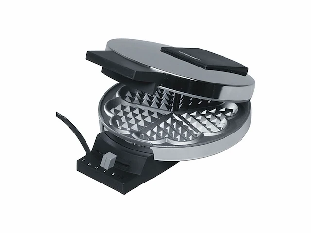 Cloer wafelijzer 185 zilver - afbeelding 3 van  3