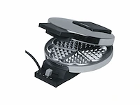 Cloer wafelijzer 185 zilver - afbeelding 3 van  3
