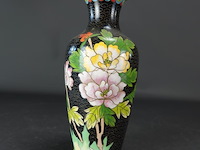 Cloisonne vaas - afbeelding 2 van  5