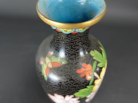 Cloisonne vaas - afbeelding 4 van  5
