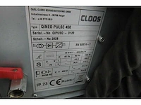 Cloos qineo pulse 450 diverse lasmachines - afbeelding 3 van  11