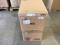 Clou - cl/04.01050 - randloze wandtoilet 37x56cm zonder spoelrand keramiek glanzend wit - afbeelding 4 van  4