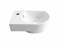 Clou nemo go flexy handenwasser links 41x27x14,2 cm porselein wit 1 kraangat - afbeelding 1 van  1