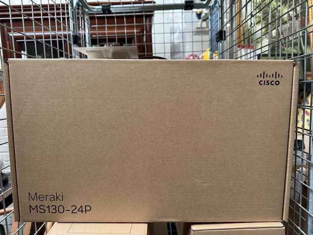 Cloud-managed netwerk switch cisco meraki, ms130-24p - afbeelding 2 van  3