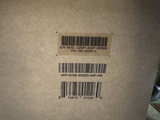 Cloud-managed stapelbare access switch cisco meraki, ms350-24p - afbeelding 3 van  4