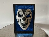 Clown mask with crystal stones - afbeelding 1 van  2