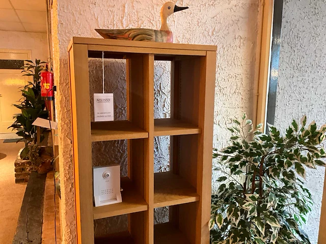 Cluy eiken boekenkast - afbeelding 4 van  5