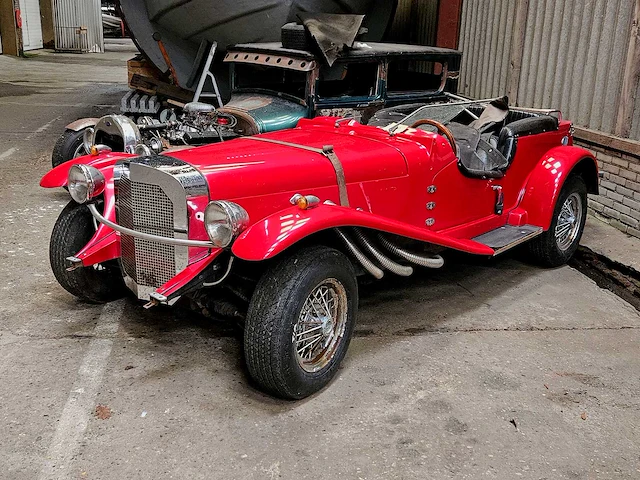 Cmc gazelle roadster 'deluxe' (mercedes ssk recreation) project-basis - afbeelding 1 van  38