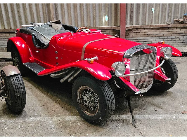 Cmc gazelle roadster 'deluxe' (mercedes ssk recreation) project-basis - afbeelding 33 van  38
