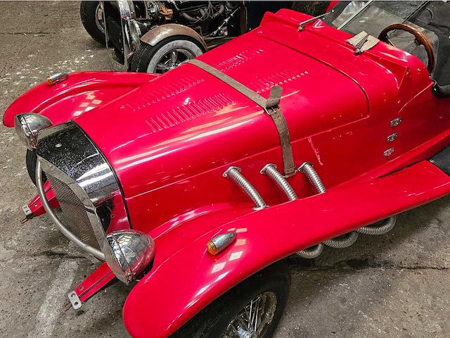 Cmc gazelle roadster 'deluxe' (mercedes ssk recreation) project-basis - afbeelding 35 van  38