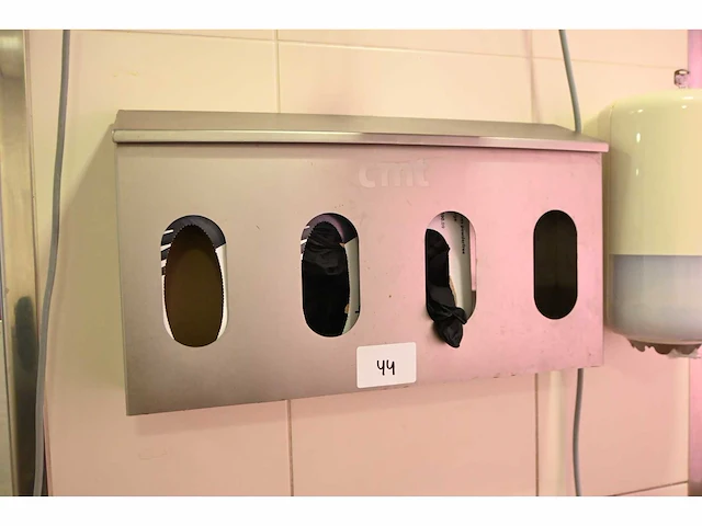 Cmt 4-delige rvs dispenser - afbeelding 1 van  2