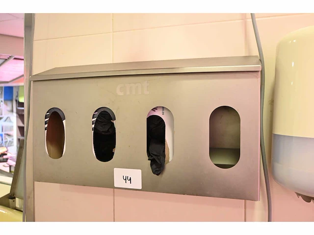 Cmt 4-delige rvs dispenser - afbeelding 2 van  2